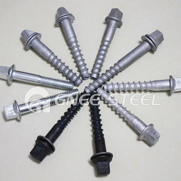 Drive Screw Spikes With Washer Head Drive Screw Spikes With Washer Head
