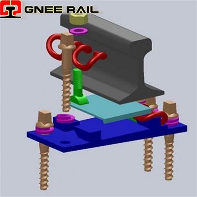 GNEE RAIL의 레일 고정 시스템 제품